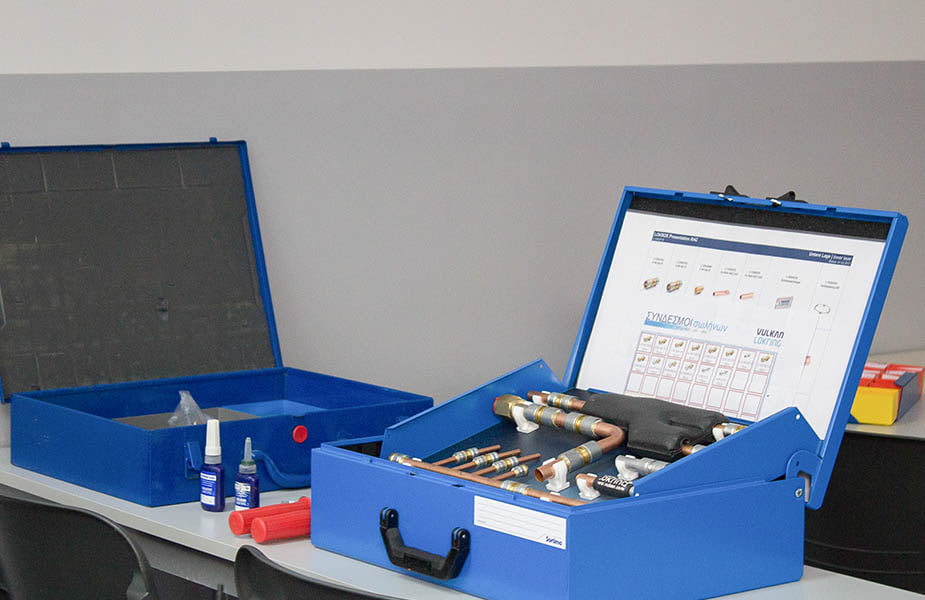 ΙΕΚ ΑΚΜΗ: Εργαστήριο Σχολής Θερμοϋδραυλικών